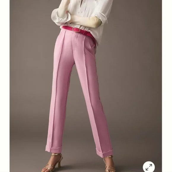 NWT Anthropologie Maeve Seamed Trousers, Size 0 - Picture 2 of 9